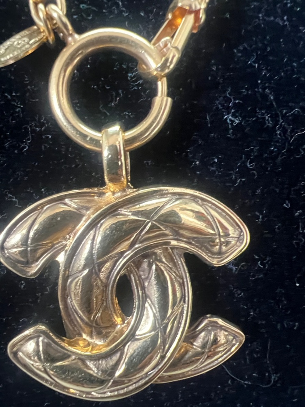 CHANEL 24kgp CC Pendant Chain Necklace - Picture 4 of 10